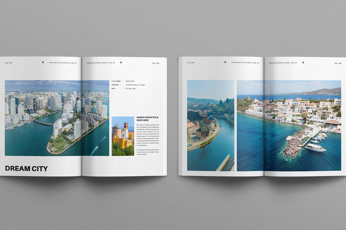 The Photo Album Book Template, a Brochure Template by E-Type (Photo 5 of 8)