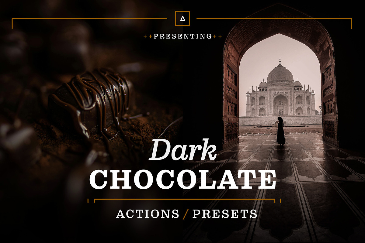 Dark Chocolate - Actions and Presets, a Preset Add-On by Hydrozi Presets (Photo 1 of 7)