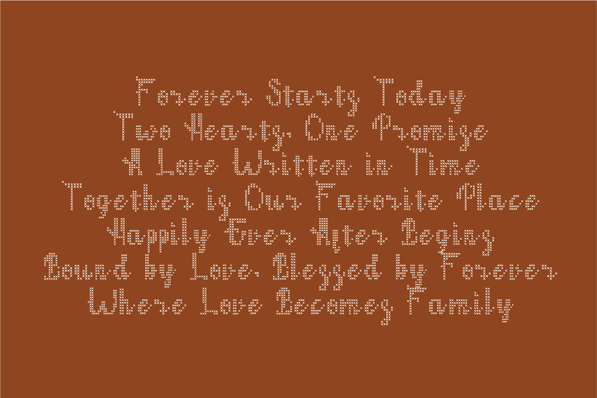 Orlissea | A Embroidery Script Font, a Handwritten Font by Berdansabersama (Photo 5 of 9)