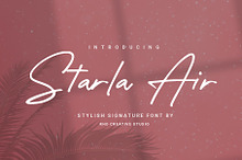 Starla Air - Stylish Signature Font