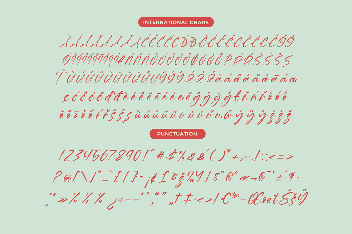 Hevling Justien Bold Brush Font, a Script Font by Letterena Studios Script (Photo 13 of 15)