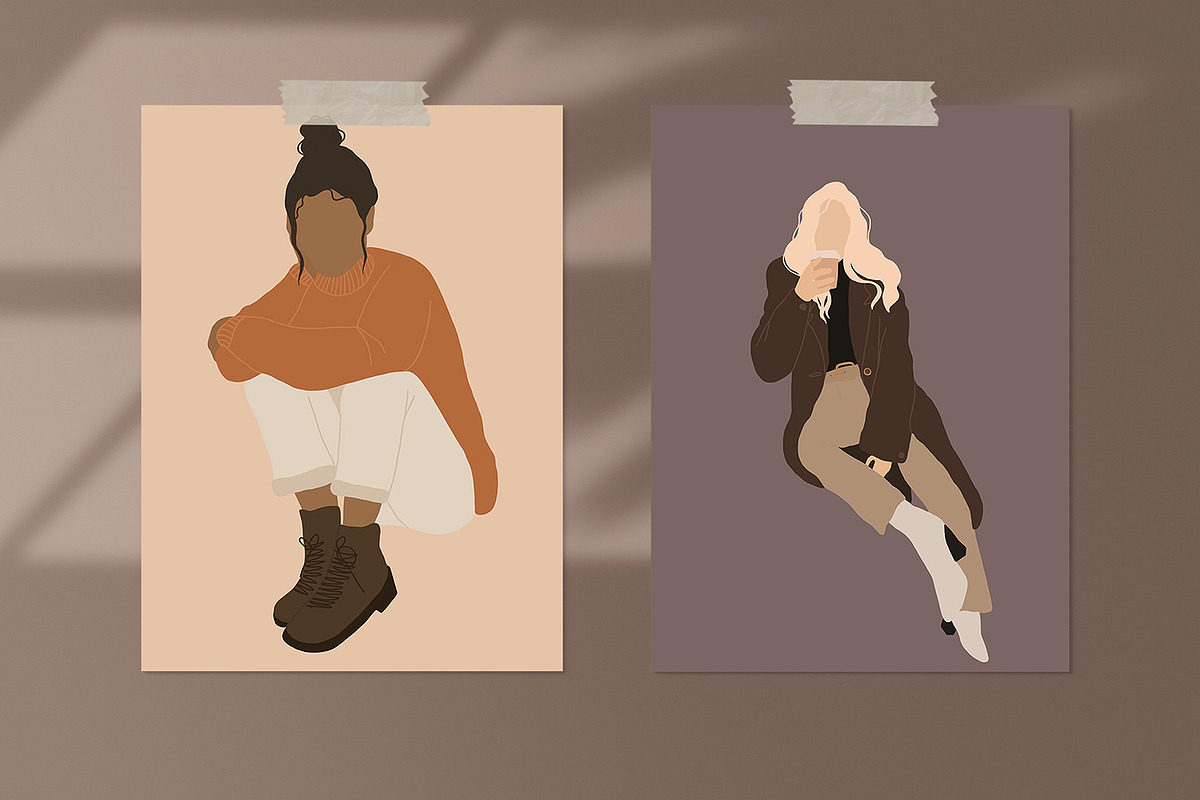 Femme Modern Art, a Decorative Illustration by Miracles Everywhere (Photo 3 of 10)