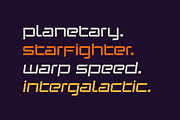 Saturn - sci-fi font, a Sans Serif Font by SelfBuild Type (Thumbnail 3 of 5)