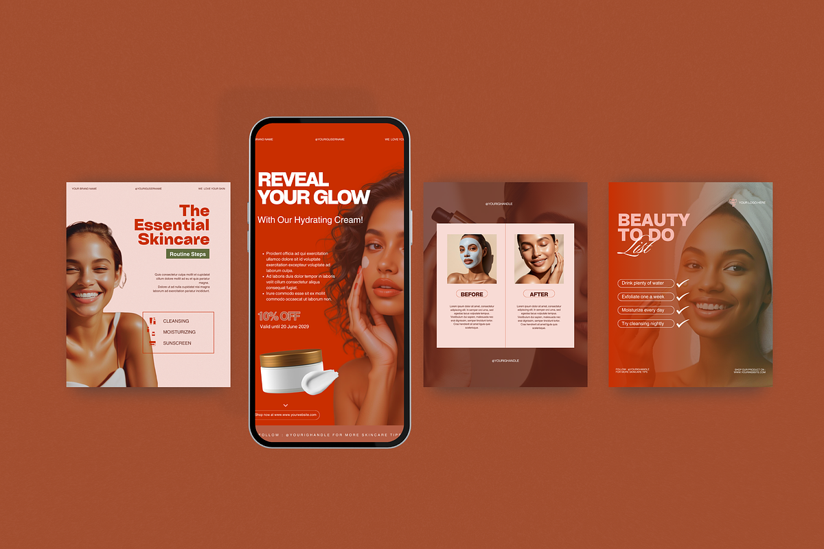 Skincare coach - Instagram Templates, a Social Media Template by My Template Studio (Photo 19 of 25)