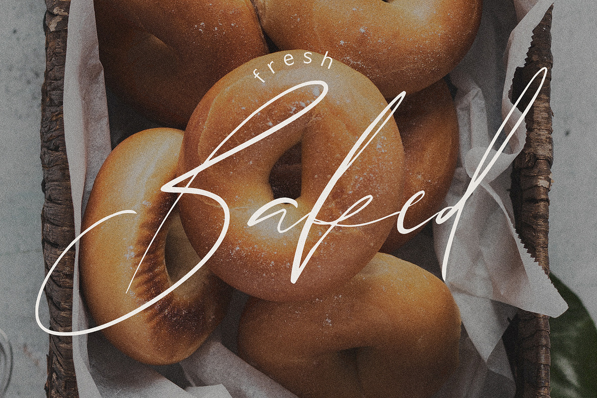 Oakwood Beach Script Font preview 6
