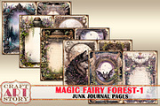 Magic fairy forest-1 Junk Journal, a Person Illustration by CraftArtStory (Thumbnail 6 of 6)