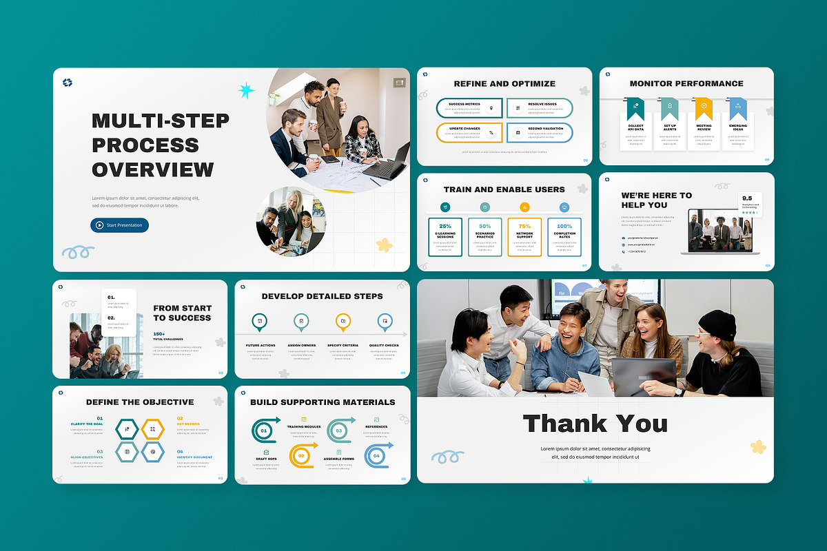 Multi Step Process Keynote, a Presentation Template by Antstheme (Photo 4 of 4)