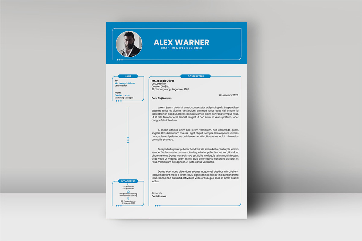 Resume Template, a Resume Template by artisanHR (Photo 3 of 5)