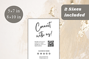 Social Media QR Code Sign Template, a Card Template by Climbwithelevator (Thumbnail 6 of 11)