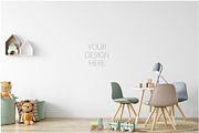 Kids Frames & Wall Mockup Bundle - 5, a Print Template by Yuri-U (Thumbnail 9 of 32)