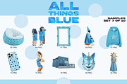 ALL THINGS BLUE: 250 PNG Elements, an Object Graphic by Megan Aili Designs (Thumbnail 9 of 16)