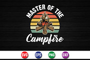Master Of The Campfire SVG, an Object Graphic by SVGCuteShop (Thumbnail 1 of 3)