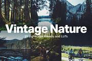 20 Vintage Nature Lightroom Presets, a Preset Add-On by SparkleStock (Thumbnail 1 of 17)