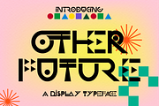 Other Future - Futuristic Font, a Sans Serif Font by 177Studio (Thumbnail 7 of 9)