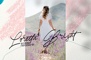 Las Pariellas Font Duo, a Script Font by Astageni (Thumbnail 7 of 10)