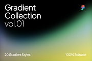Gradient Collection Graphic Template, a Background Graphic by Rozepaars Design (Thumbnail 1 of 5)