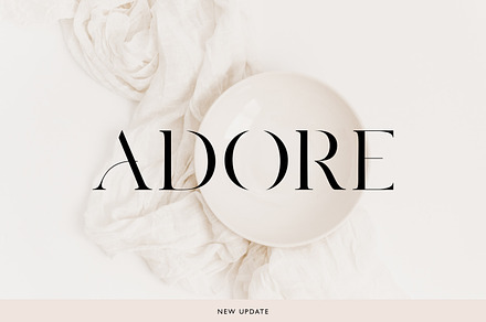 Adore Modern Serif Font