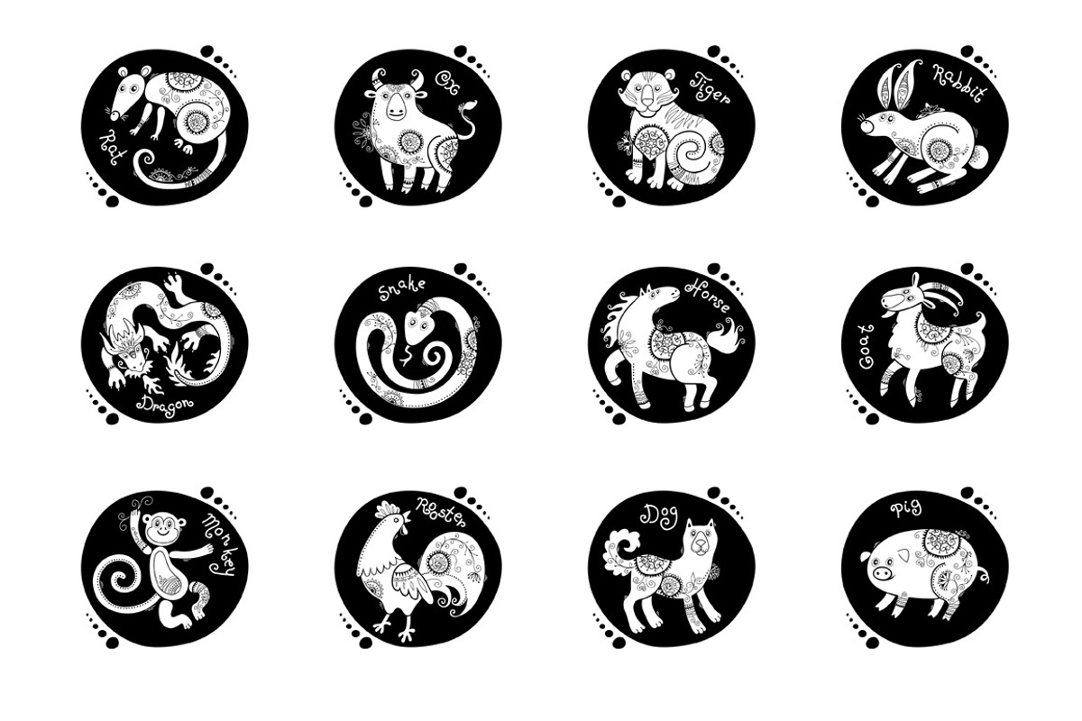 Chinese Zodiac Signs, an Animal Illustration by Baksiabat (Photo 3 of 5)
