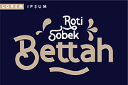 Festive, a Sans Serif Font by twinstd (Thumbnail 2 of 12)