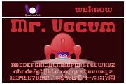 Game Robot font, a Font by weknow (Thumbnail 2 of 5)