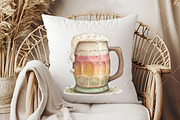 Whimsical Summer Beer Clipart, an Illustration by OK Design (Thumbnail 6 of 6)
