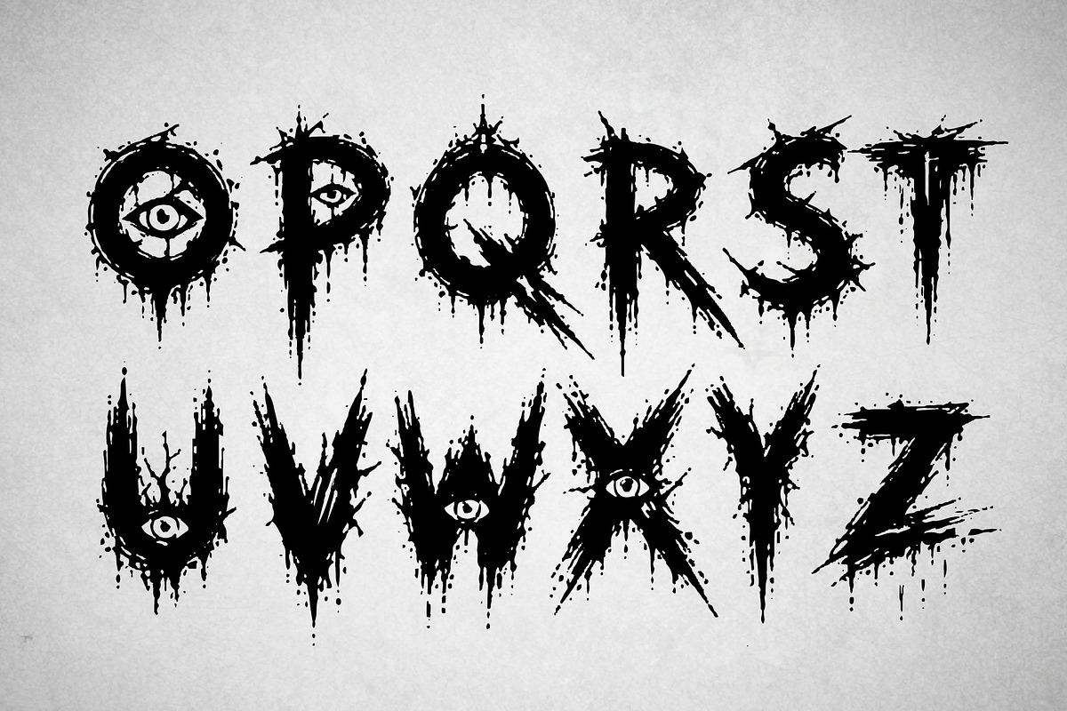 TyranTrax - Metal & Hardcore, a Handwritten Font by HypeWorksCo (Photo 9 of 11)