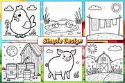 Bold and Easy Cozy Farm, an Animal Illustration by Ink Gallery (Thumbnail 2 of 4)