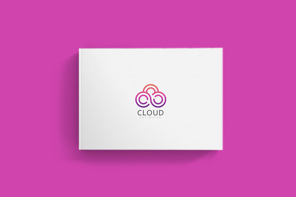 Cloud Logo Template, a Branding & Logo Template by dien96 (Photo 2 of 2)