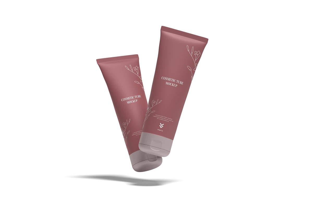 Cosmetic Tube Packaging Mockup, a Product Mockup by suciamairastd (Photo 2 of 5)