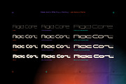 Rigid Core PRO Font Family, a Sans Serif Font by Gleb Guralnyk (Thumbnail 5 of 7)
