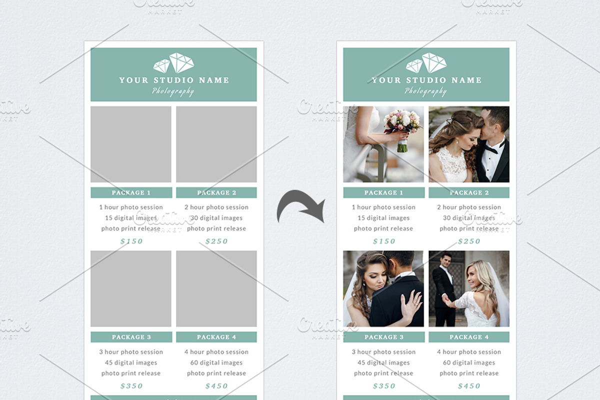 Photography Rack Card Template, a Flyer Template by NM-Design-Studio (Photo 4 of 4)
