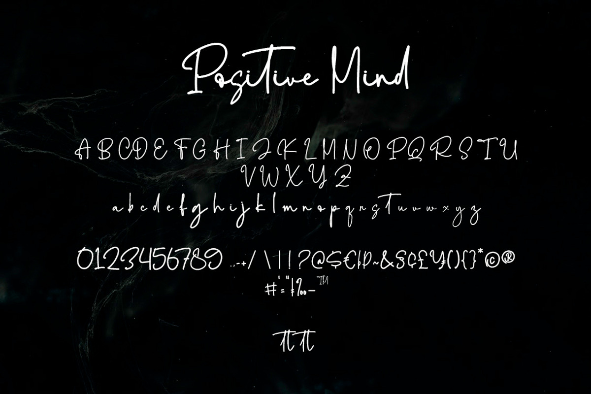 Positive Mind Script, a Handwritten Font by Yuby Creative (Photo 8 of 9)