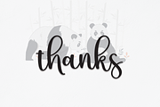 Panda | Script Font, a Script Font by Scratchones (Thumbnail 7 of 8)