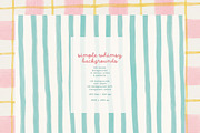 Simple Whimsy Backgrounds, a Background Graphic by PeDe Designs (Thumbnail 11 of 15)