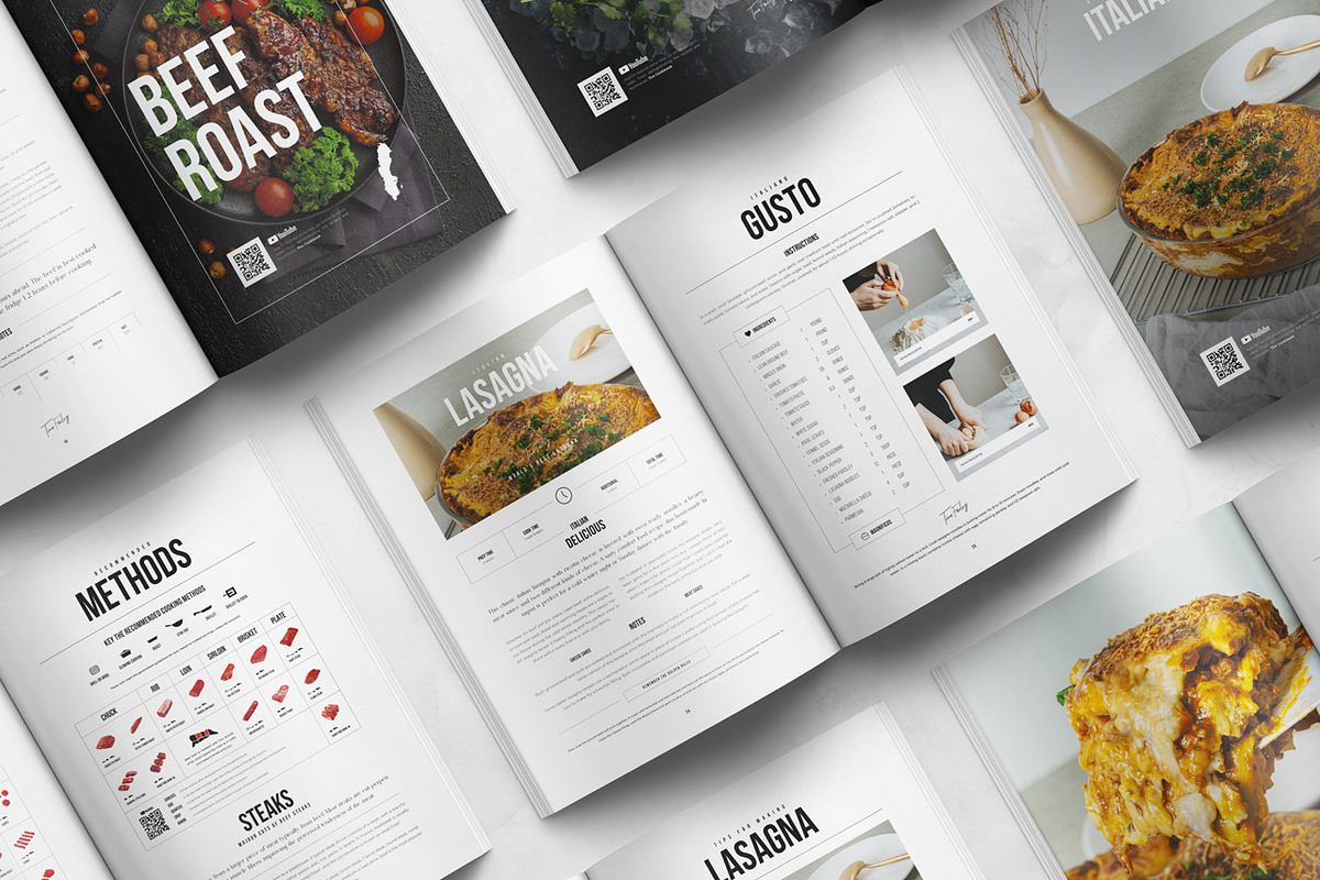 Cookbook | Recipe Book, a Brochure Template by Studio Bons (Photo 16 of 34)