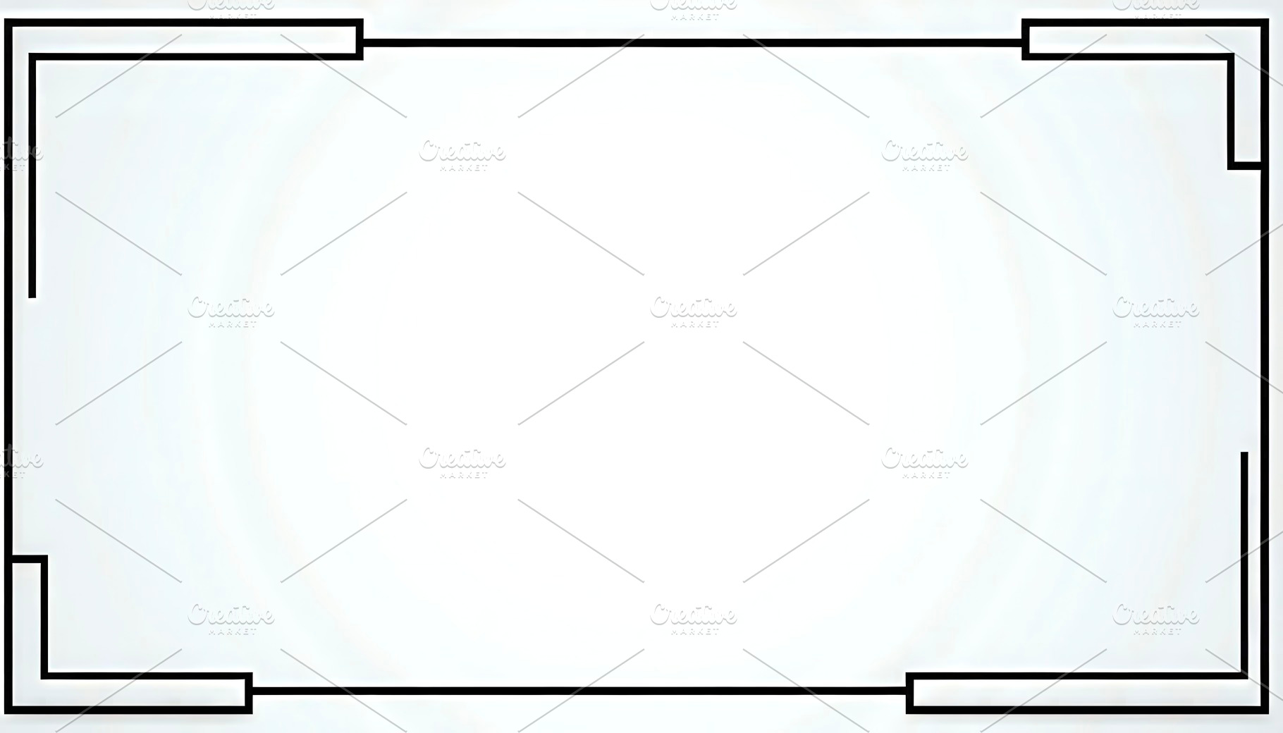 Simple Line Frame With Central Busin, a Photo by LOGOCREATIVE