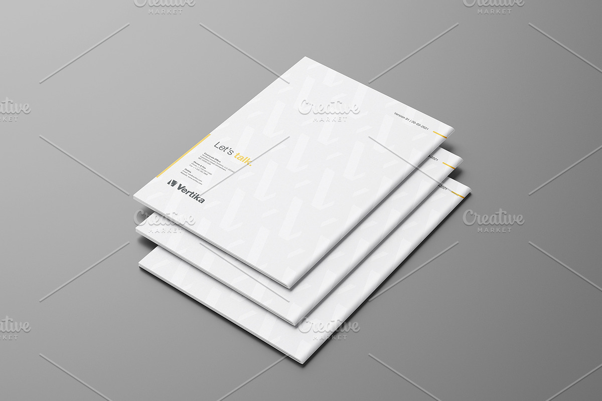 Brand Manual - REAL TEXT, a Brochure Template by Mastergfx (Photo 13 of 13)