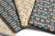 Cute puppy dog pattern bundle, a Pattern Graphic by RevolutionizZed (Thumbnail 2 of 17)