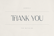 Demeris – A Modern Serif Font, a Serif Font by Only Fonts (Thumbnail 11 of 11)