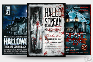 Halloween Flyer Bundle V6