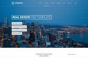 Property - Real Estate PSD Template, a Websites & App Template by bestwebsoft (Thumbnail 1 of 5)