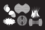100+ Abstract Vector Shapes, a Background Graphic by Vanzyst (Thumbnail 14 of 17)