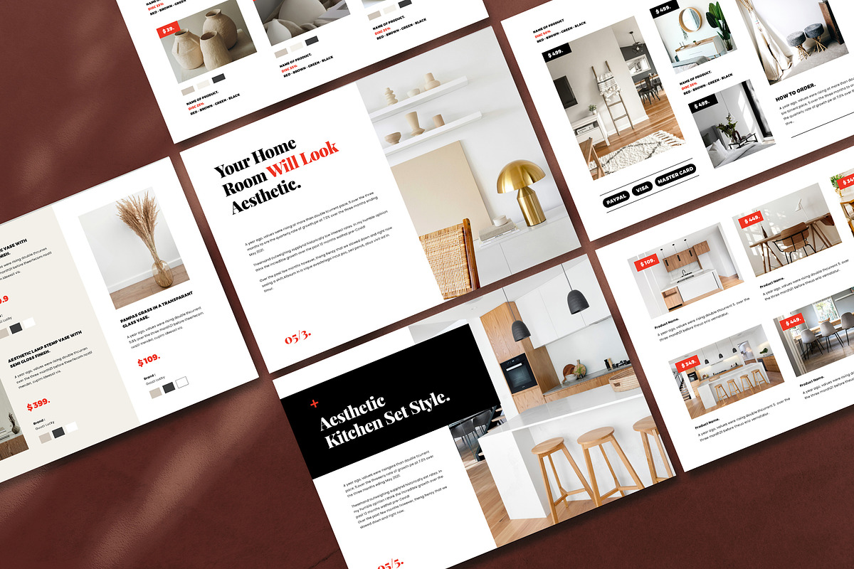 Product Catalog Brochure Template, a Brochure Template by Occy Design (Photo 6 of 6)