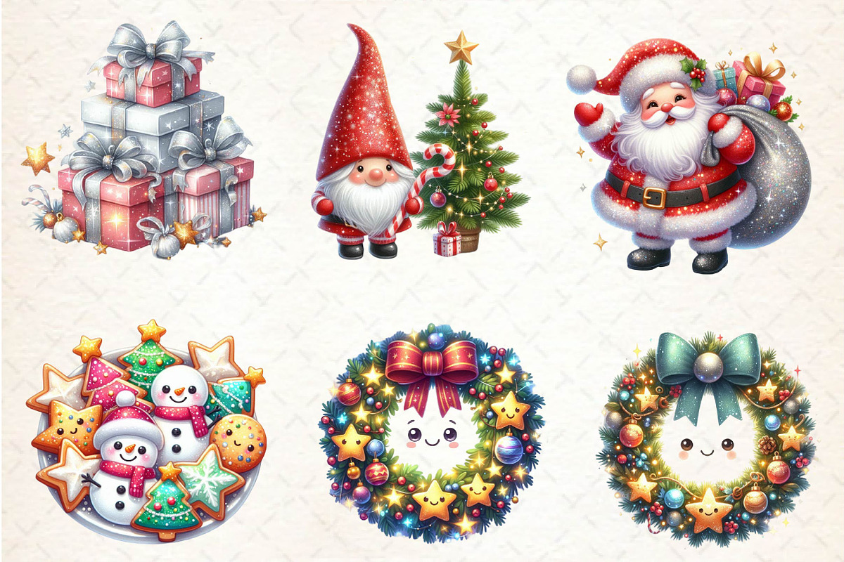 Cute christmas sublimation PNG, an Illustration by CreationArt (Photo 2 of 5)
