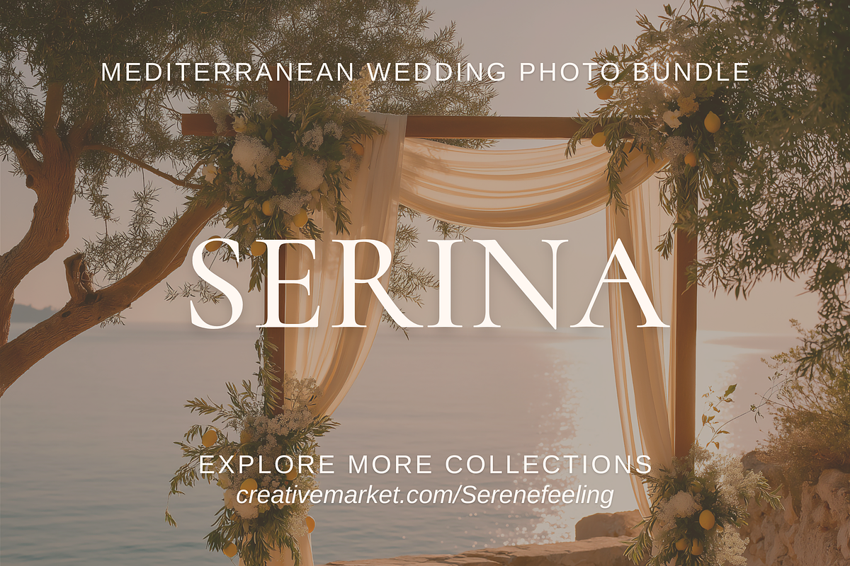Mediterranean Wedding Photo Bundle, a Beauty & Fashion Photo by Serenefeeling (Photo 9 of 9)