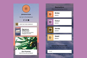 Shopify: Links Page for Social Media