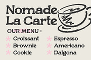 Roghen a Rough Serif Font, a Serif Font by Blankids Studio (Thumbnail 11 of 12)