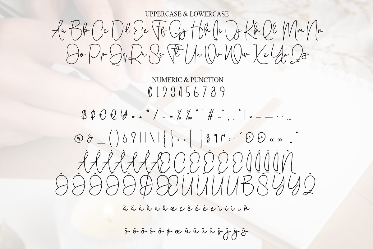 Jewerly Handscript | Script Font, a Handwritten Font by Scratchones (Photo 7 of 8)