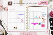 Monthly Planner | InDesign Template, a Stationery Template by Planner Templates (Thumbnail 16 of 17)