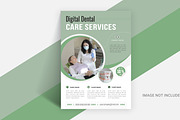 Digital Dental Care Services Flyer, a Flyer Template by hkmonir (Thumbnail 3 of 3)